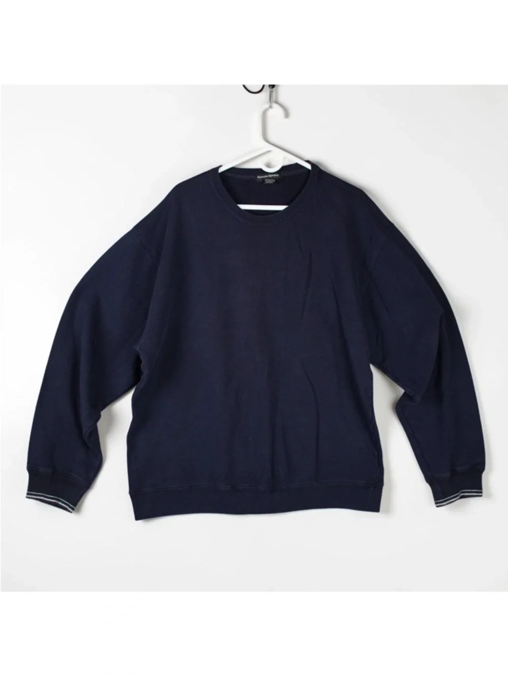Vintage Banana Republic BR Athlete Boxy Sweatshirt Men’s Size XL Navy 90s Y2K